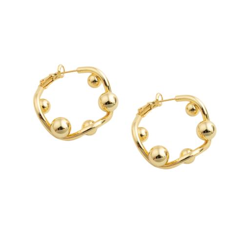 Brass Leverback Earring, fashion jewelry & for woman, 34.50x10x32.50mm, Sold By Pair