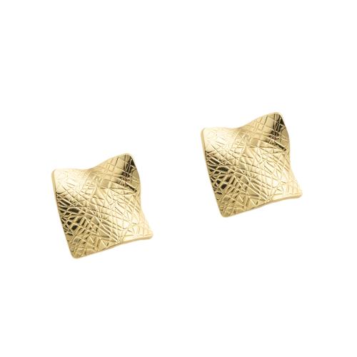 Latão Brinco, cobre, joias de moda & para mulher, 29x16x29mm, vendido por par