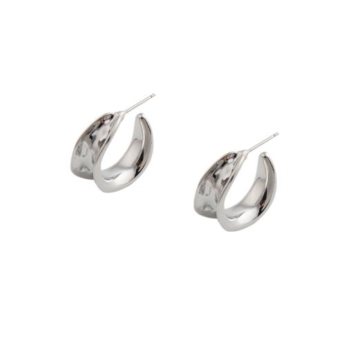 Messing oorbelknoppen, mode sieraden & voor vrouw, 24x9.50x28.50mm, Verkocht door pair