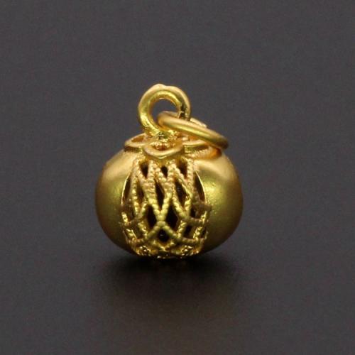 Brass Jewelry Pendants, gold color plated, DIY, nickel, lead & cadmium free, Sold By PC