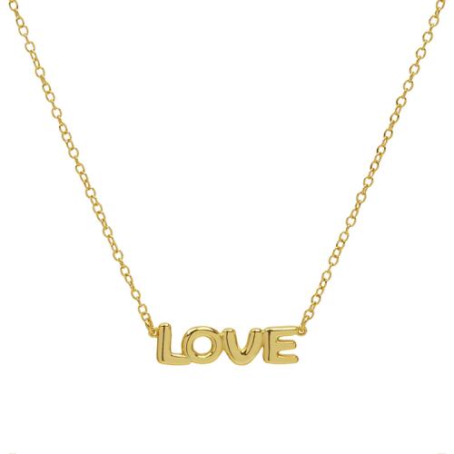 Brass Necklace with 5cm extender chain plated & for woman golden Length 45 cm Sold By PC