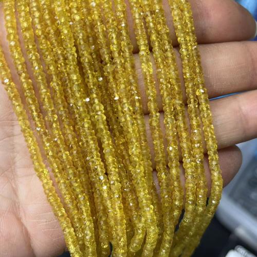 Gemstone Jewelry Beads, Natural Stone, polished, DIY & faceted, more colors for choice, beads length 2.7-3.3mm, Sold Per Approx 43 cm Strand