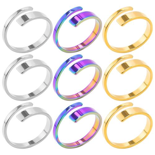 Prst prsten od inoxa, 304 nehrđajućeg čelika, Kukac, modni nakit & bez spolne razlike, više boja za izbor, Veličina:8, Prodano By PC