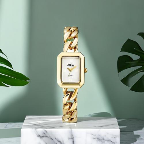 Женские наручные часы, Стеклянный, Водонепроницаемый образ жизни & ювелирные изделия моды & китайское движение & Женский, Много цветов для выбора, длина:Приблизительно 18.5 см, продается PC