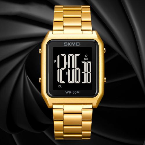 Мужские наручные часы, Стеклянный, Водонепроницаемый образ жизни & ювелирные изделия моды & китайское движение & многофункциональный & Мужский, Много цветов для выбора, длина:Приблизительно 23 см, продается PC