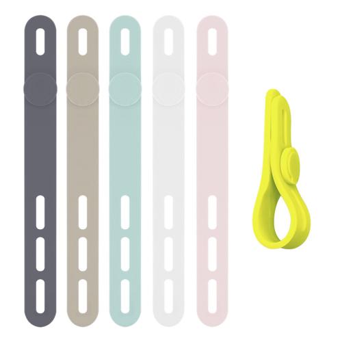 Silikon Slitless Cable Winder, Udržitelné & Nastavitelný, více barev na výběr, Prodáno By PC