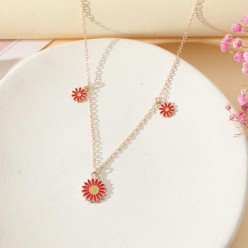 Tibetan Style Jewelry Necklace, with 5cm extender chain, polished, different styles for choice & for woman & enamel, more colors for choice, Length:45 cm, Sold By PC