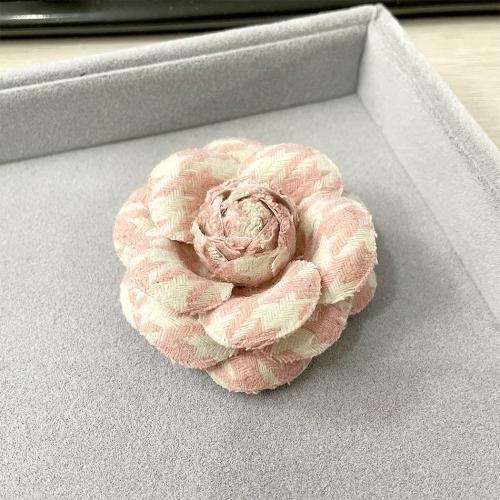 Fashion Brooch Jewelry Cloth handmade for woman 70mm Sold By PC