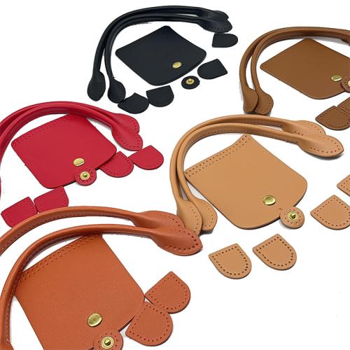 Fashion Luggage and Bag Accessories PU Leather DIY Sold By Set