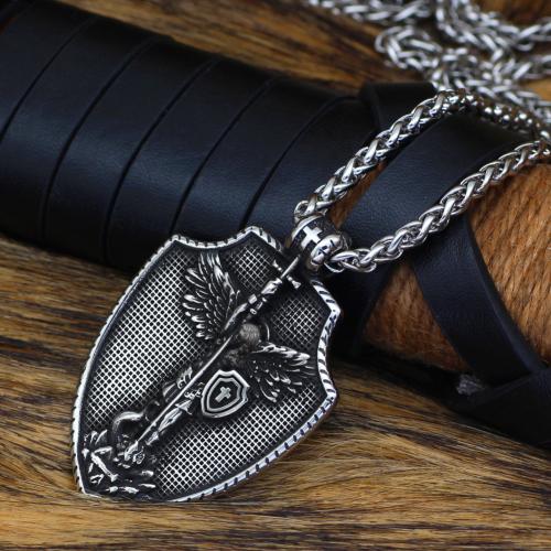 Stainless Steel Jewelry Necklace 304 Stainless Steel vintage & fashion jewelry & for man original color Length Approx 60 cm Sold By PC