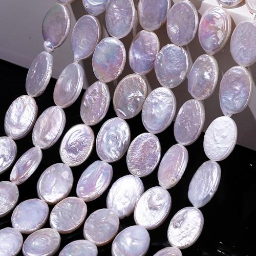 Cultured Baroque Freshwater Pearl Beads, DIY, white, 13x10mm, 10PCs/Bag, Sold By Bag