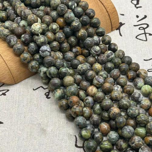 Gemstone Jewelry Beads, Opal, Round, polished, fashion jewelry & DIY & different size for choice, mixed colors, Sold Per Approx 35-40 cm Strand