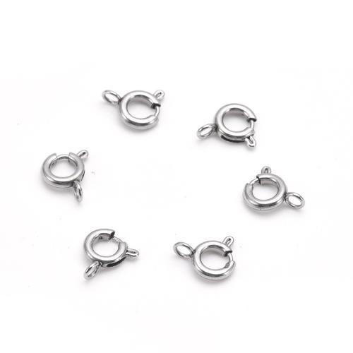 Stainless Steel Jewelry Clasp 304 Stainless Steel DIY original color Sold By PC