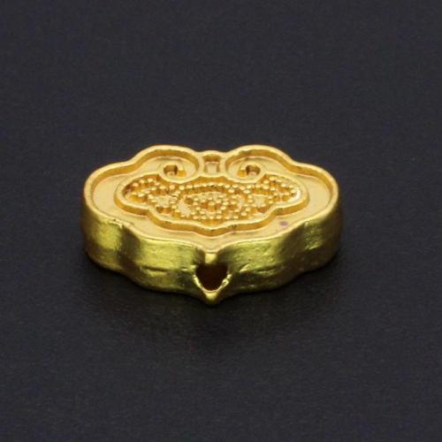 Zinc Alloy Jewelry Beads gold color plated DIY nickel lead & cadmium free Sold By PC