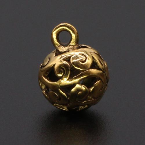 Tibetan Style Enamel Pendants, gold color plated, DIY, nickel, lead & cadmium free, Sold By PC
