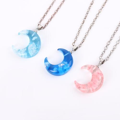 Resin Necklace Zinc Alloy with Resin for woman Length Approx 21-50 cm Sold By PC