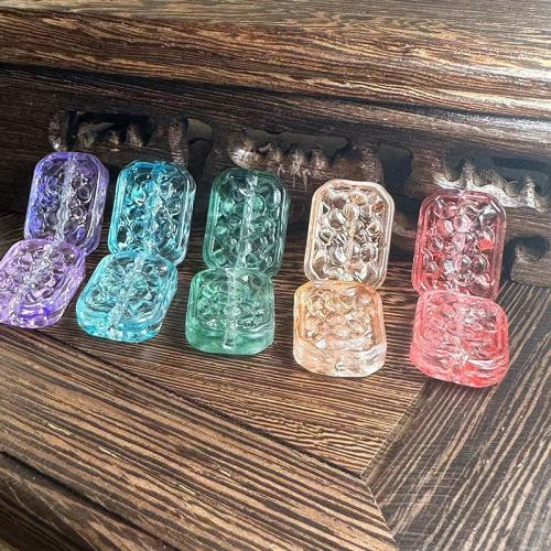 Perles murano faites à la main , chalumeau, vernis au four, DIY, plus de couleurs à choisir, 13x18mm, Environ 100PC/sac, Vendu par sac