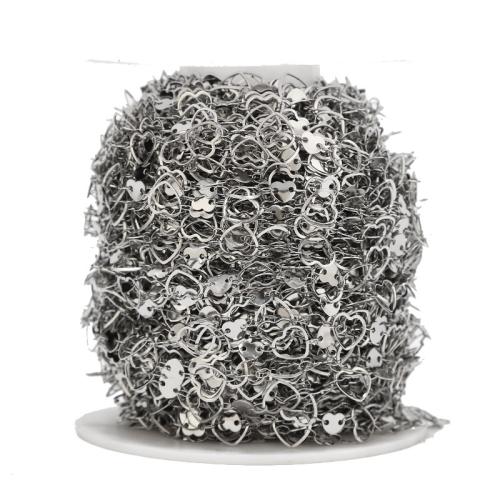 Nehrđajući čelik nakit lanac, 304 nehrđajućeg čelika, možete DIY & različitih stilova za izbor, više boja za izbor, Prodano By m