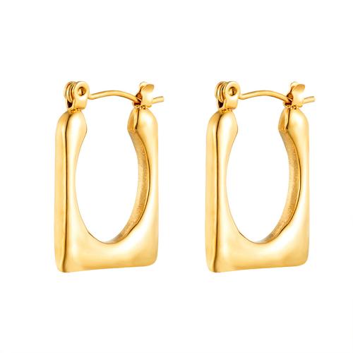 Stainless Steel Lever Back Earring, 304 Stainless Steel, plated, for woman, more colors for choice, 16x23.10mm, Sold By Pair