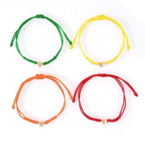 Tibetan Style Bracelet, with Wax Cord, handmade, 4 pieces & for woman, more colors for choice, Length:Approx 16-30 cm, Sold By Set