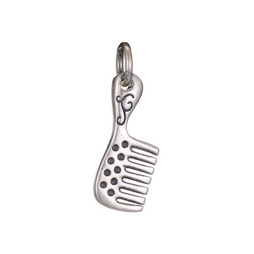 925 Sterling Silver Pendant Comb DIY Sold By PC