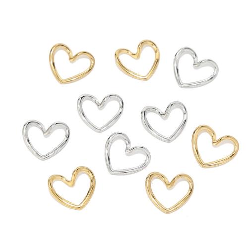 Stainless Steel Heart Pendants, 304 Stainless Steel, DIY, more colors for choice, Sold By PC