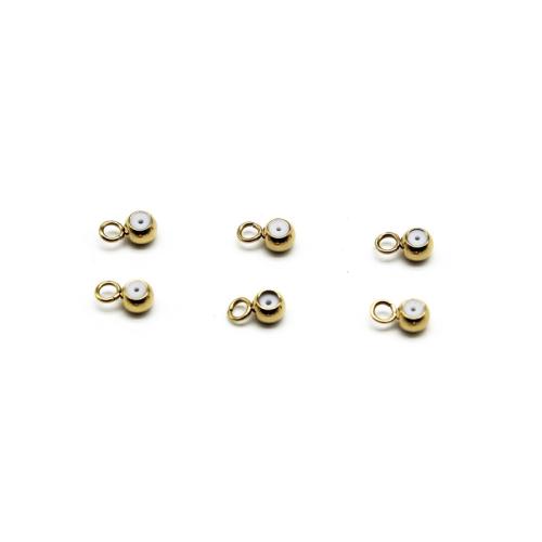 304 rustfrit stål Prop Beads, du kan DIY & forskellig størrelse for valg, flere farver til valg, 100pc'er/Bag, Solgt af Bag