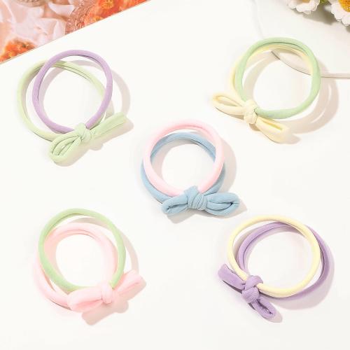 Elastic Hair Band, Cloth, handmade, for woman, more colors for choice, Sold By PC