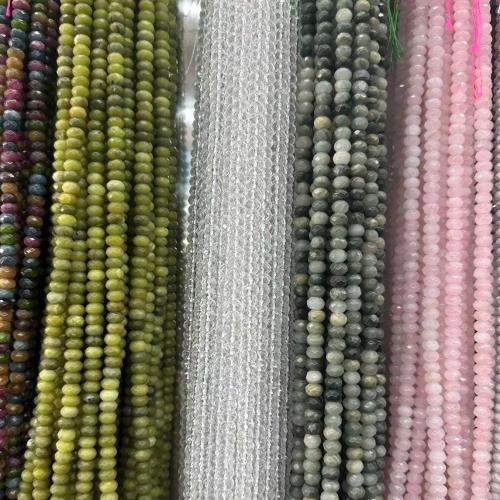 Gemstone Jewelry Beads, polished, DIY & different materials for choice & different size for choice & faceted, Sold By Strand