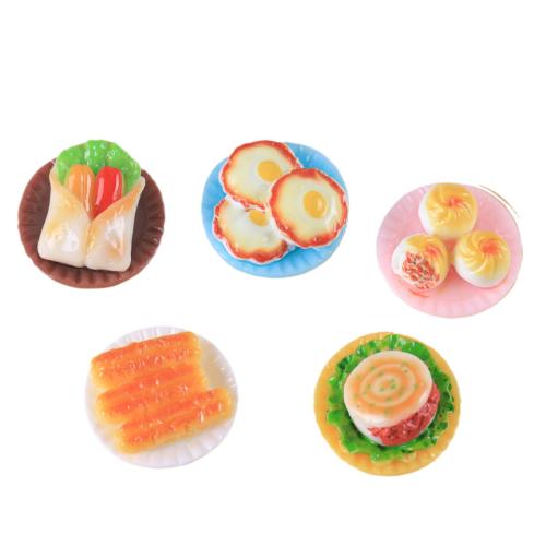 Mobile Phone DIY Decoration, Resin, food shape, different styles for choice & enamel, 25mm, Sold By PC
