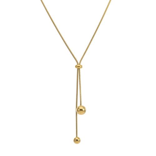 Svetr řetěz náhrdelník, Titanium ocel, s 5cm extender řetězce, Nastavitelný & módní šperky & pro ženy, více barev na výběr, Délka Cca 65 cm, Prodáno By PC