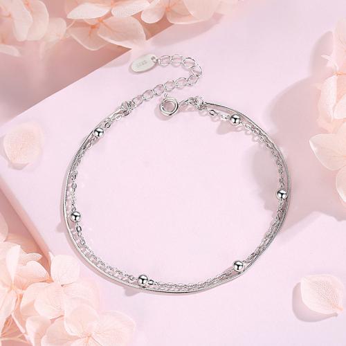 925 Sterling Silver Bangle Bracelet, with 3cm extender chain, fashion jewelry & different styles for choice & micro pave cubic zirconia & for woman, more colors for choice, Length:Approx 16 cm, Sold By PC
