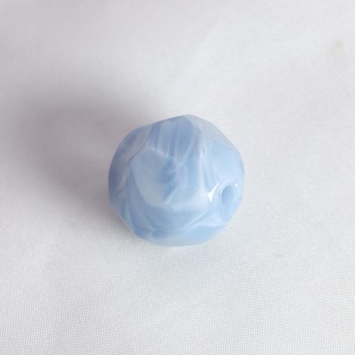 Acrylic Jewelry Beads DIY & faceted 22mm Approx 4mm Approx Sold By Bag