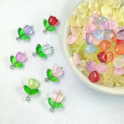 Perles murano faites à la main , chalumeau, vernis au four, DIY, plus de couleurs à choisir, 9x5mm, Environ 100PC/sac, Vendu par sac