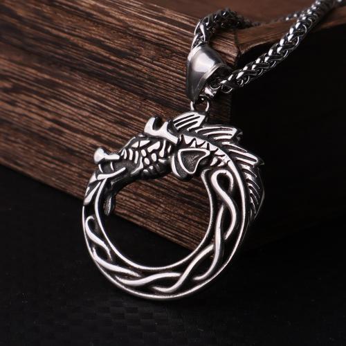 Stainless Steel Jewelry Necklace, 304 Stainless Steel, polished, fashion jewelry & Unisex & different styles for choice, original color, Length:Approx 60 cm, Sold By PC