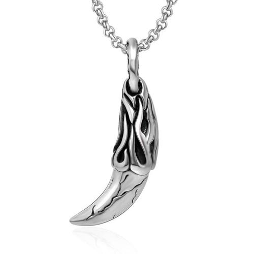 Stainless Steel Pendants, 304 Stainless Steel, polished, fashion jewelry & for man, 14.70x51.90mm, Sold By PC