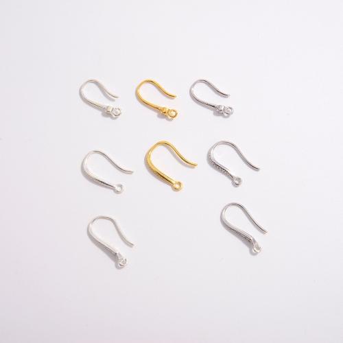 925 Sterling Silver Hook Earwire, DIY & different styles for choice, more colors for choice, Sold By Pair
