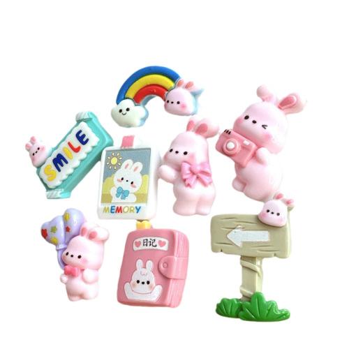 Mobile Phone DIY Decoration, Resin, Cartoon, different styles for choice & enamel, DIY kit length 20-40mm, Sold By PC