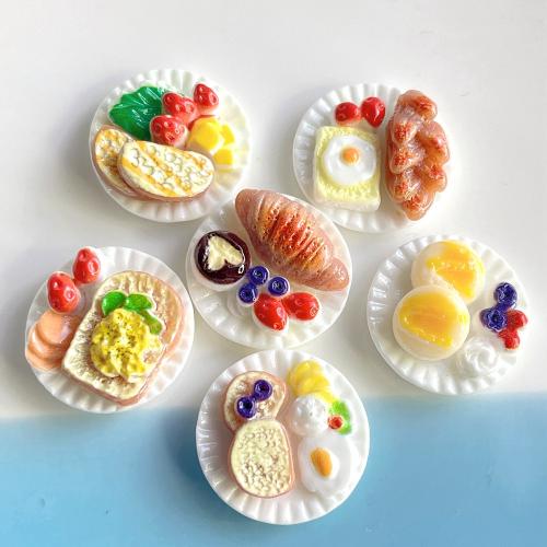 Mobile Phone DIY Decoration, Resin, food shape, different styles for choice & enamel, 25x25mm, Sold By PC