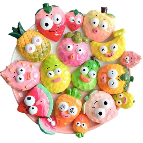 Mobile Phone DIY Decoration, Resin, Fruit, different styles for choice, DIY kit length 40-65mm, Sold By PC