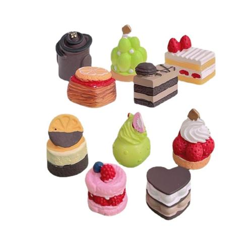 Mobile Phone DIY Decoration, Resin, Cake, different styles for choice & enamel, DIY kit length 15-30mm, Sold By PC