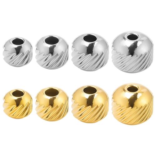 Stainless Steel Beads 304 Stainless Steel Vacuum Ion Plating fashion jewelry & DIY Sold By PC