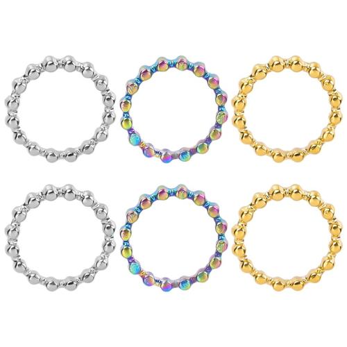 Stainless Steel Povezivanje Ring, 304 nehrđajućeg čelika, Uštipak, modni nakit & možete DIY, više boja za izbor, 7x7mm, Prodano By PC