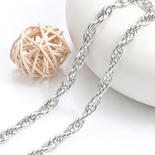 Stainless Steel Necklace Chain, 304 Stainless Steel, DIY, Approx 5m/Bag, Sold By Bag