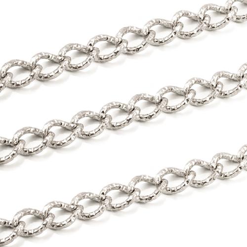 Stainless Steel Necklace Chain, 304 Stainless Steel, DIY & different size for choice, Sold By m