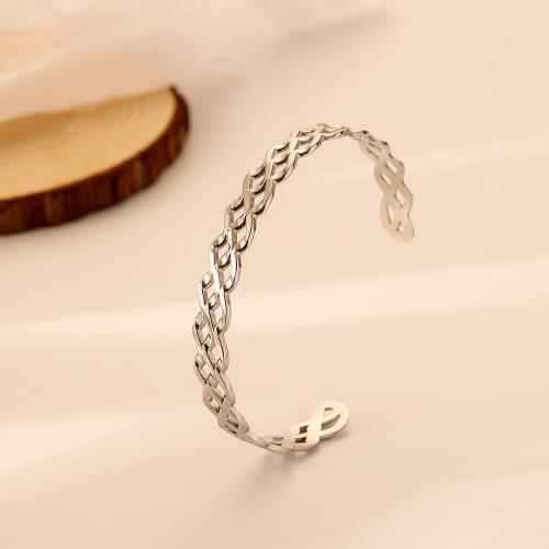 Stainless Steel Bangle 304 Stainless Steel fashion jewelry & for woman 9mm Inner Approx 60mm Sold By PC