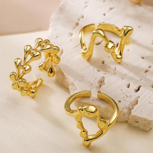 Brass prst prsten, Mosaz, á, módní šperky & různé designy pro výběr, zlatý, nikl, olovo a kadmium zdarma, Prodáno By PC