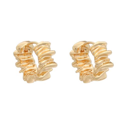 Tibetan Style Drop Earrings, fashion jewelry & for woman, gold, 17x15mm, Sold By Pair