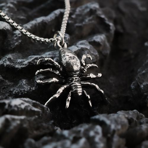 Titanium Steel Pendants, Spider, polished, different styles for choice, original color, Sold By PC