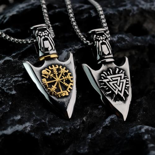 Titanium Steel Pendants, polished, different styles for choice, more colors for choice, Sold By PC